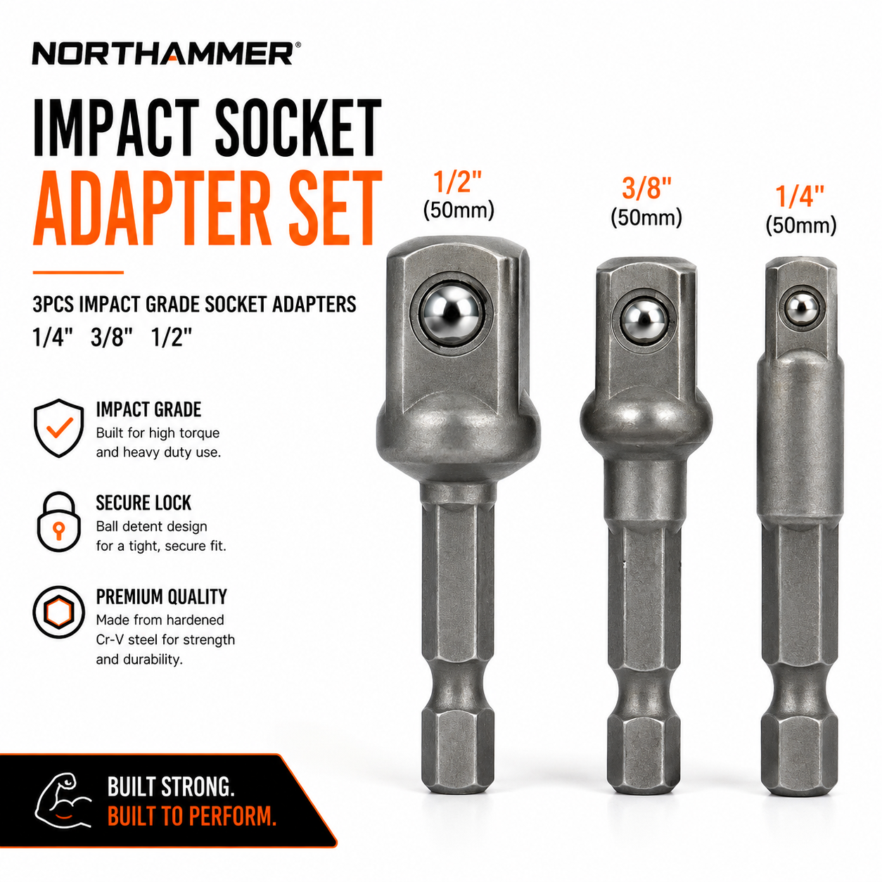 Hex Socket Adapter Set