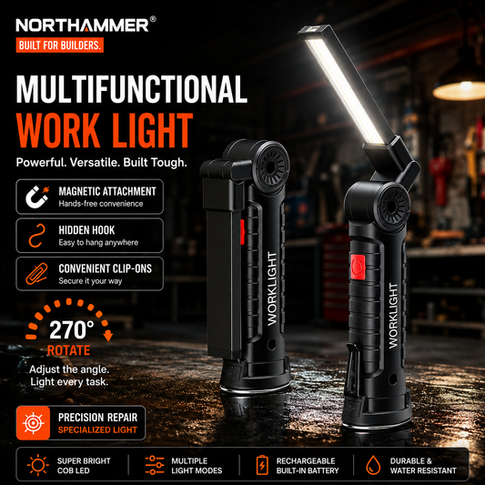 Folding COB Work Light