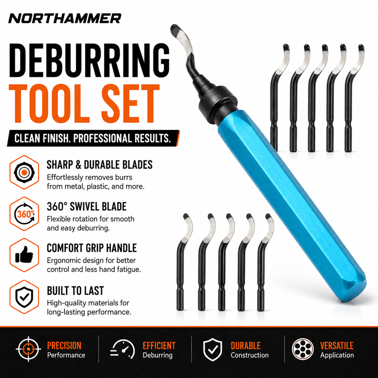 Deburring Tool Set