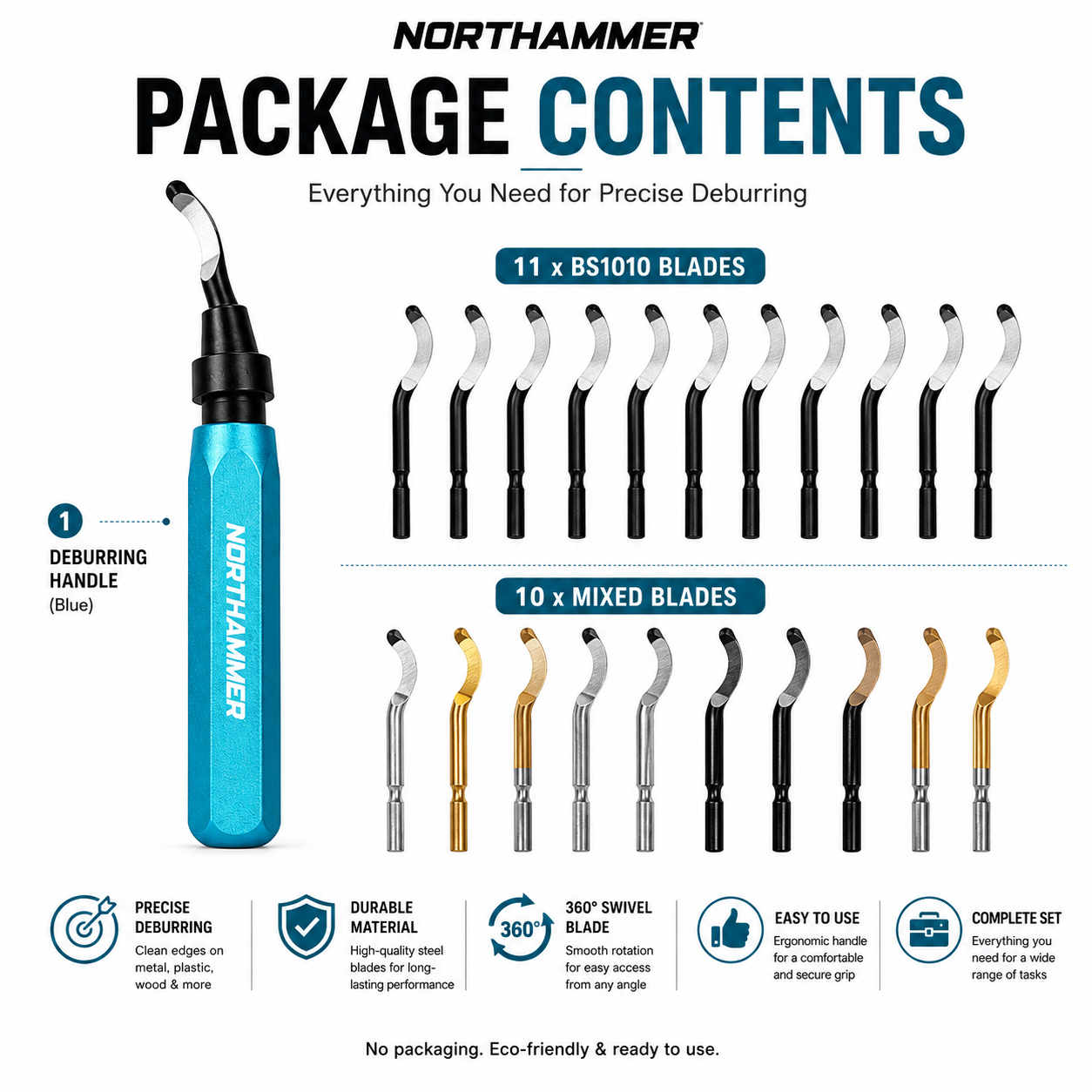 Deburring Tool Set