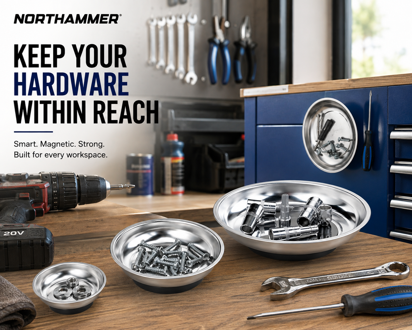 Magnetic Parts Tray