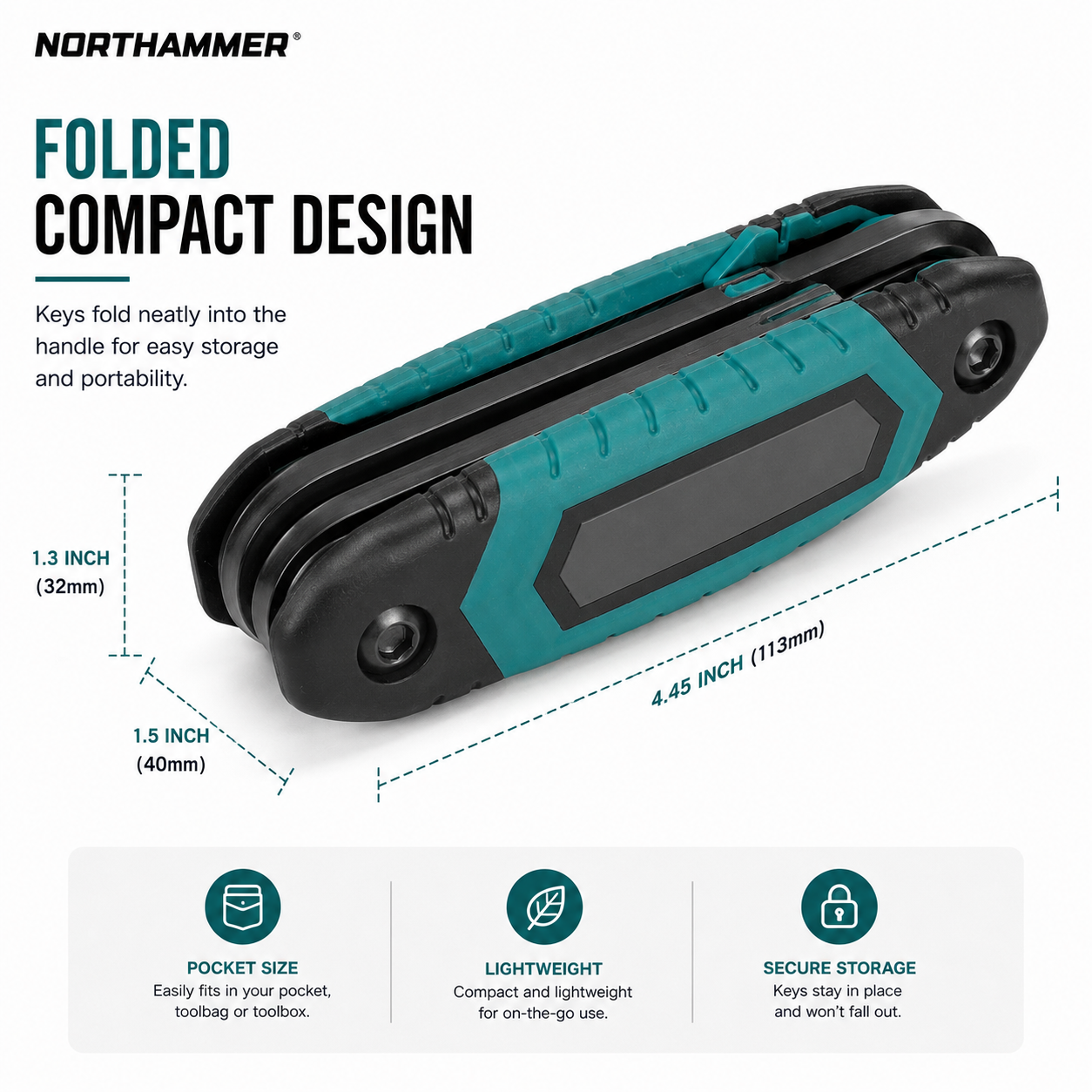 Folding Allen Key Set