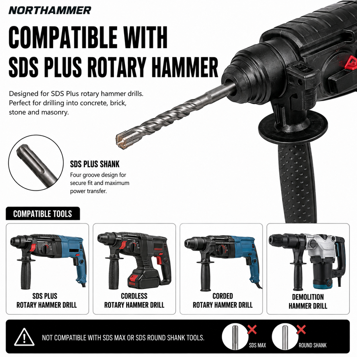 SDS Plus Drill Bit
