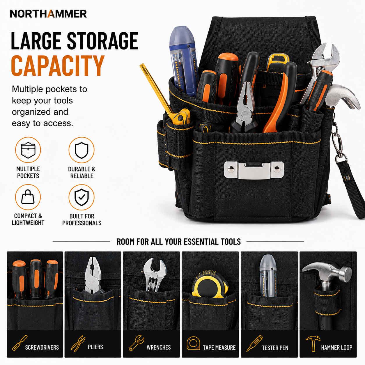 Heavy-Duty Tool Pouch