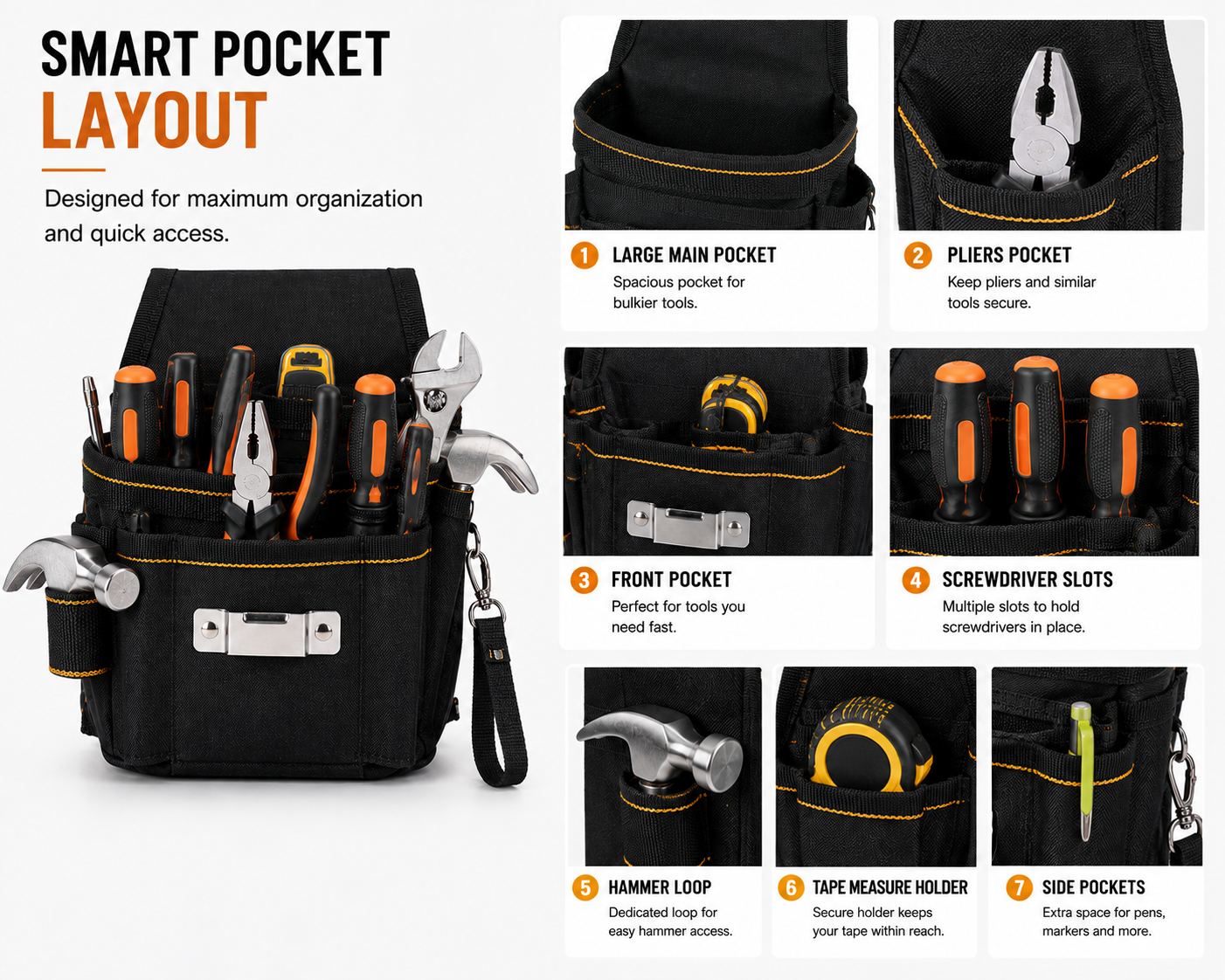 Heavy-Duty Tool Pouch