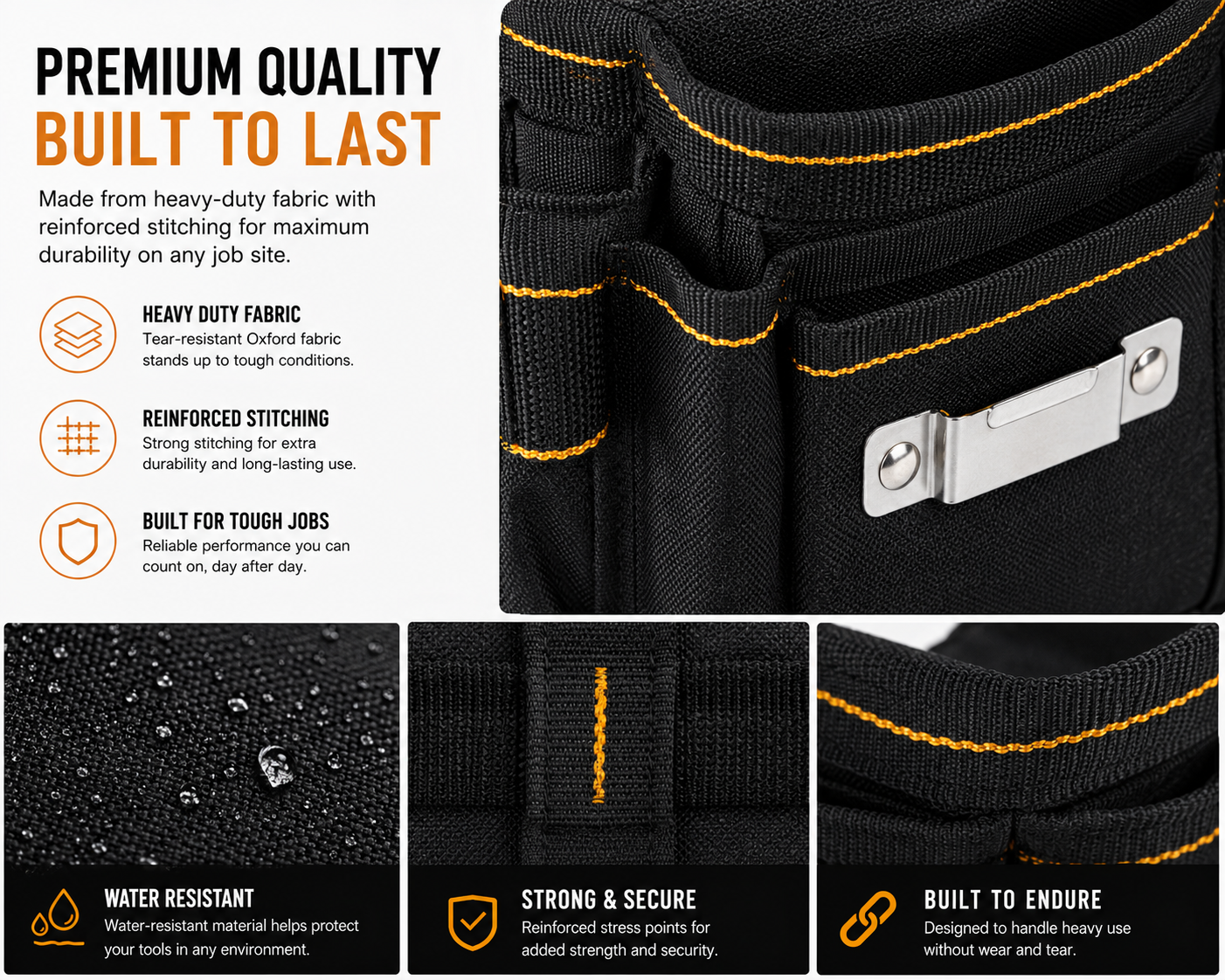 Heavy-Duty Tool Pouch