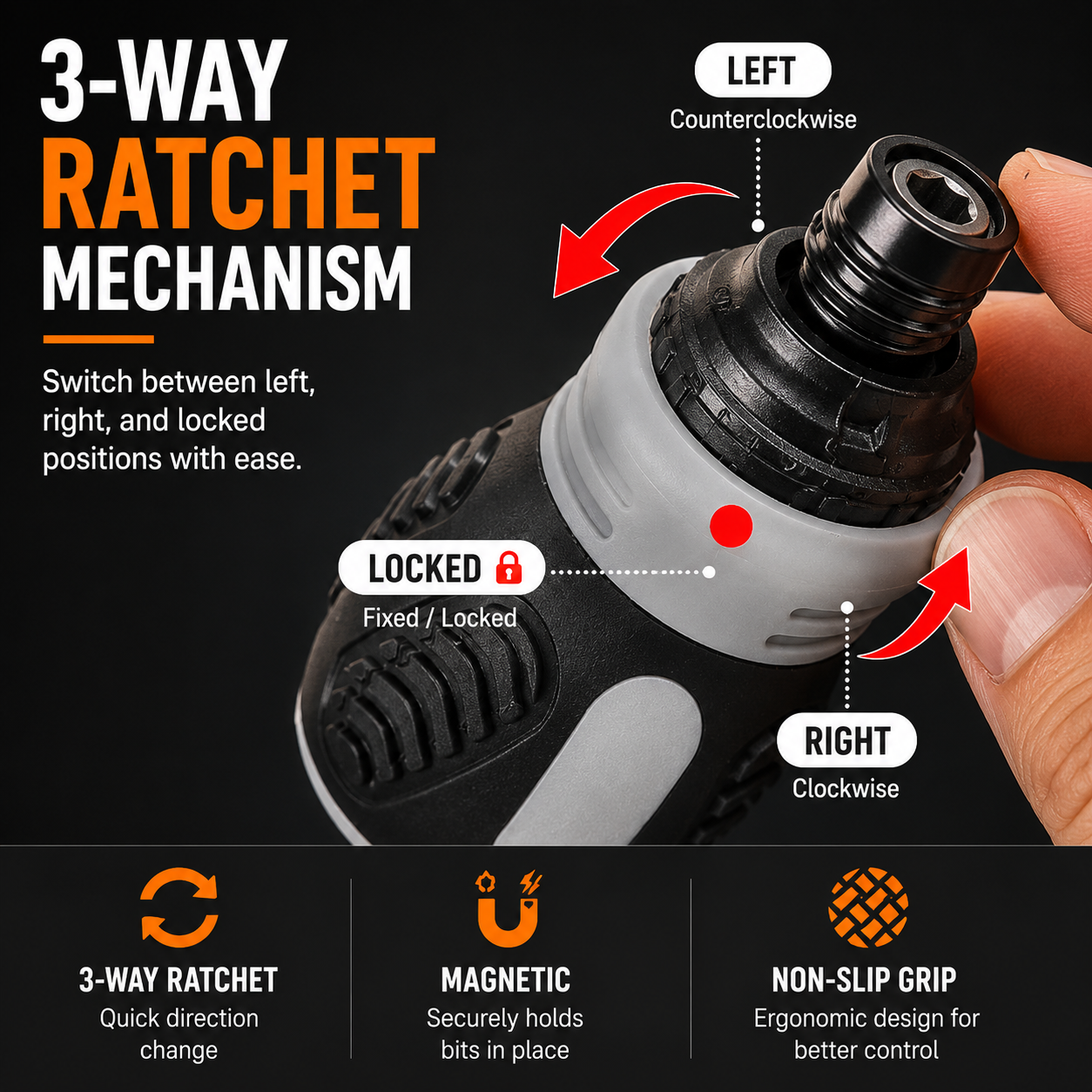 Mini Ratchet Screwdriver Set
