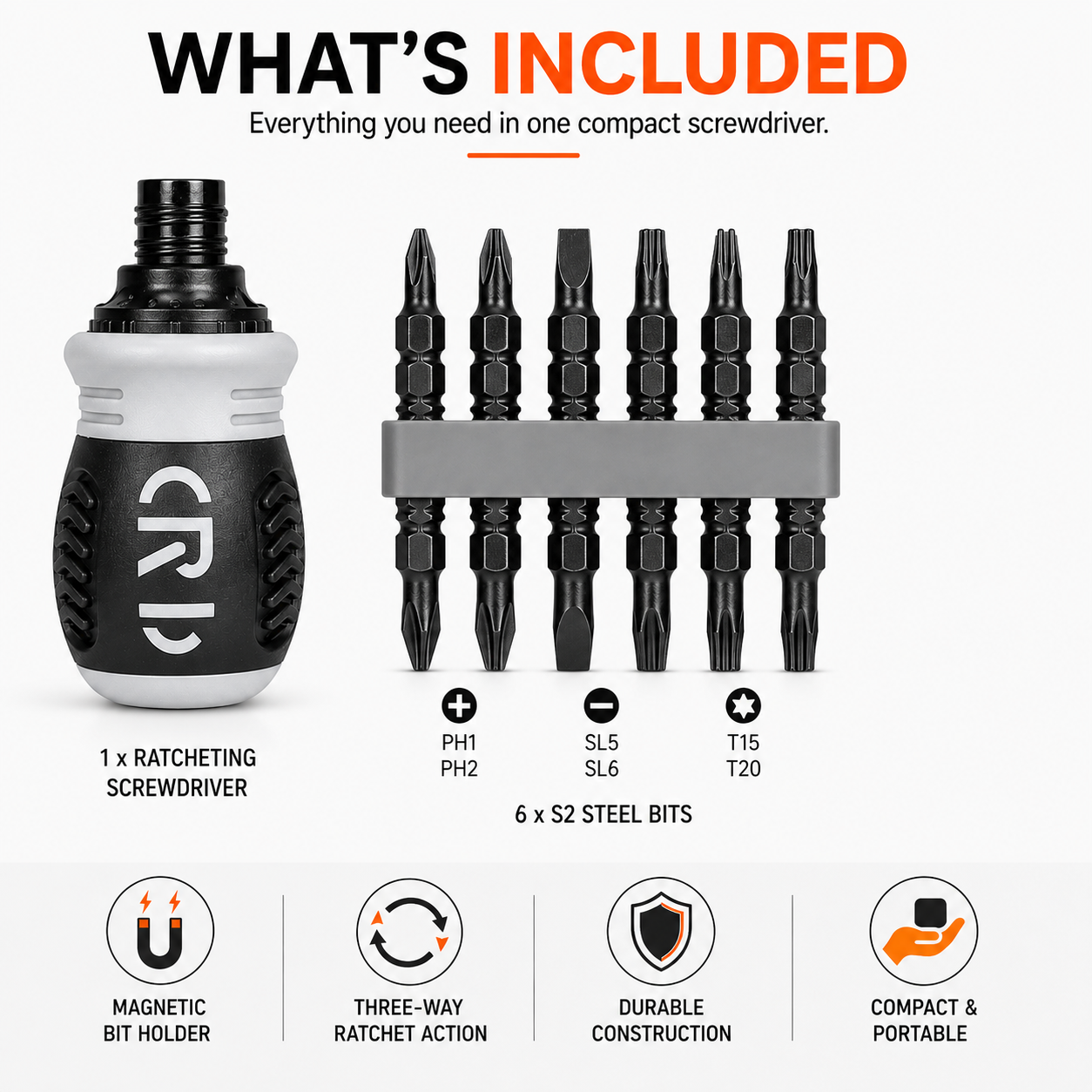 Mini Ratchet Screwdriver Set