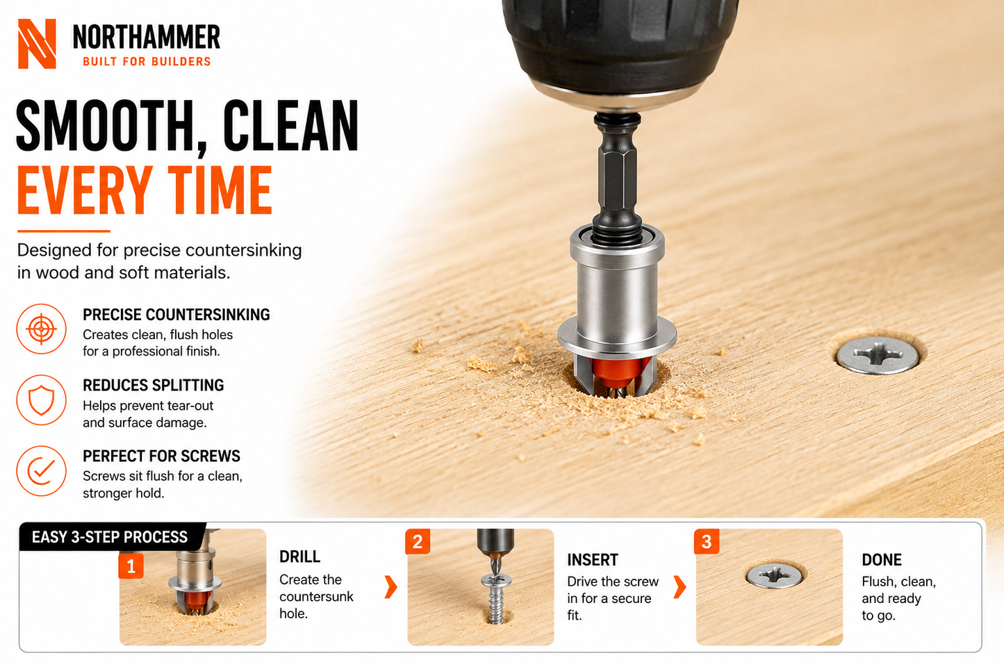Adjustable Countersink Bit