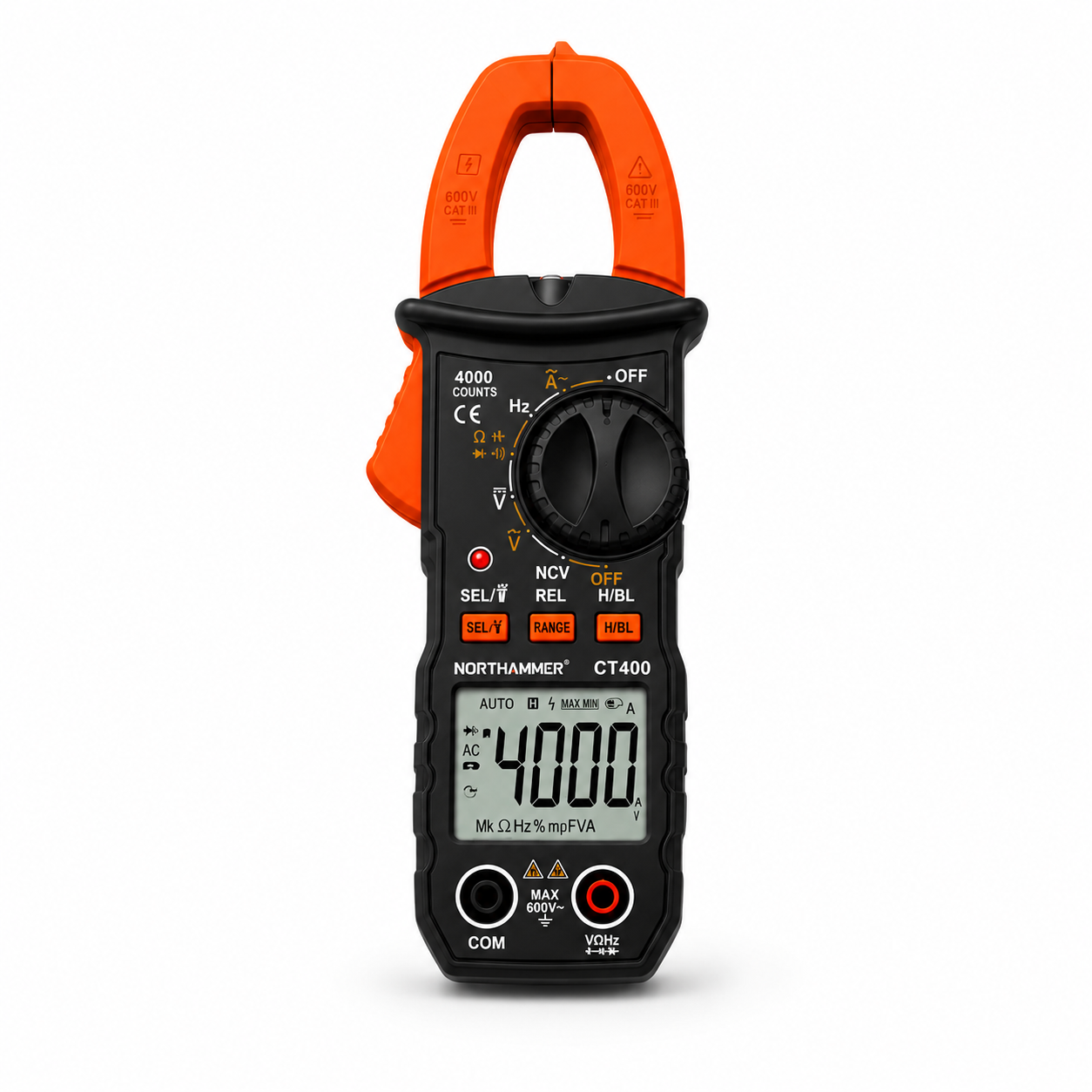 Northammer Digital Clamp Meter with NCV