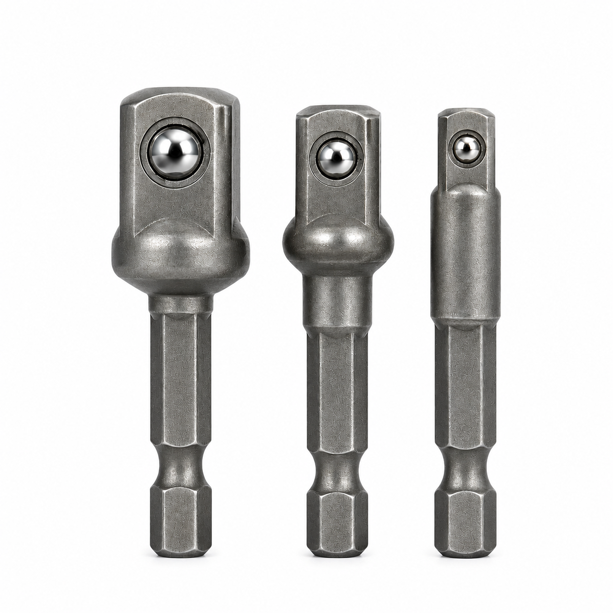 Northammer 3-Piece Hex Socket Adapter Set for Impact Drivers and Drills