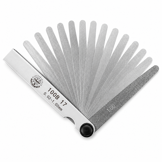 Northammer Precision Feeler Gauge Set with 17 Stainless Steel Blades