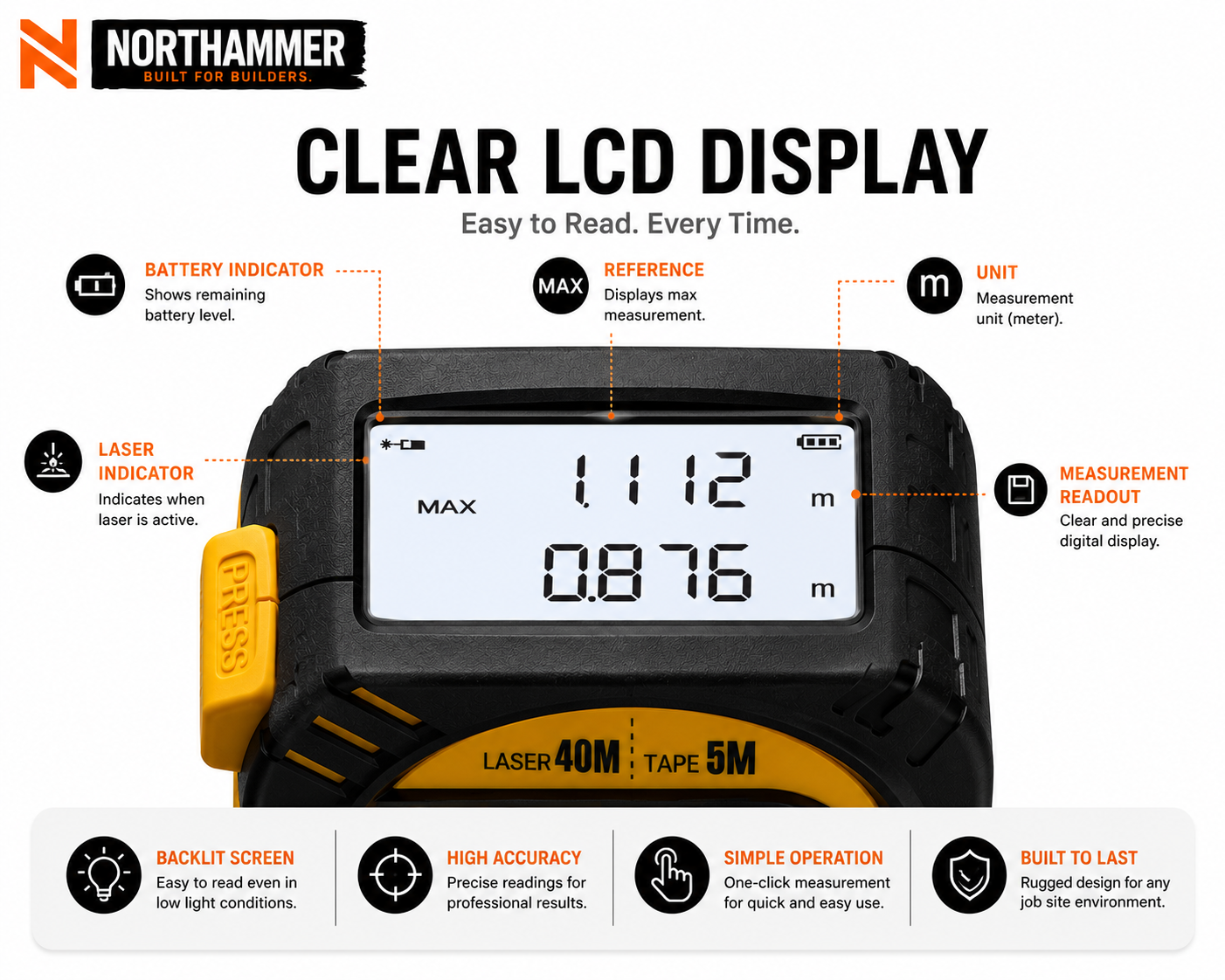 Laser Tape Measure