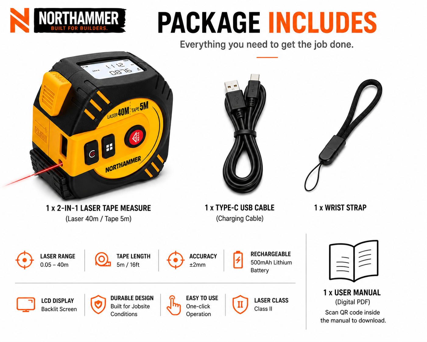 Laser Tape Measure