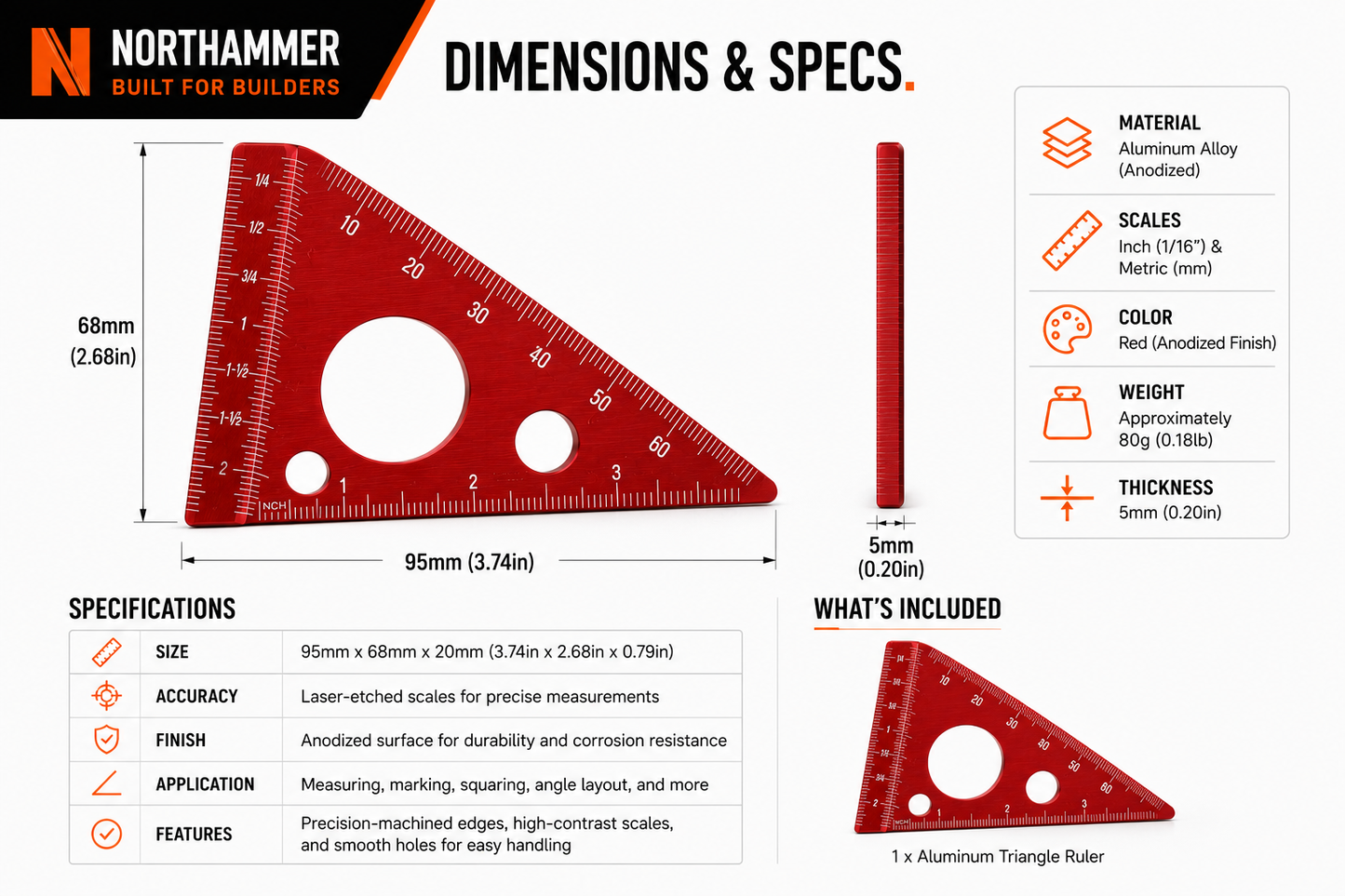 Aluminum Speed Square